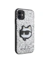 Wholesale Karl Lagerfeld KLHCN61G2CPS Apple iPhone 11/XR silver hardcase Glitter Choupette Patch - KLD1590 - {ean13} - Hurt