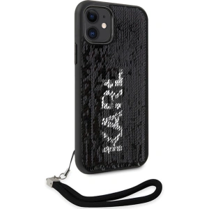 Wholesale Karl Lagerfeld KLHCN61PSQRKS Apple iPhone 11/XR silver hardcase Sequins Cord - KLD1591 - {ean13} - Hurt