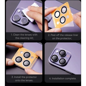 Szkło na aparat Baseus Camera Glass Apple iPhone 12 Pro Max 