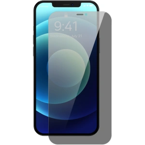 Szkło hartowane Baseus Privacy 0.3mm Glass Apple iPhone 12/12 Pro + ramka montażowa