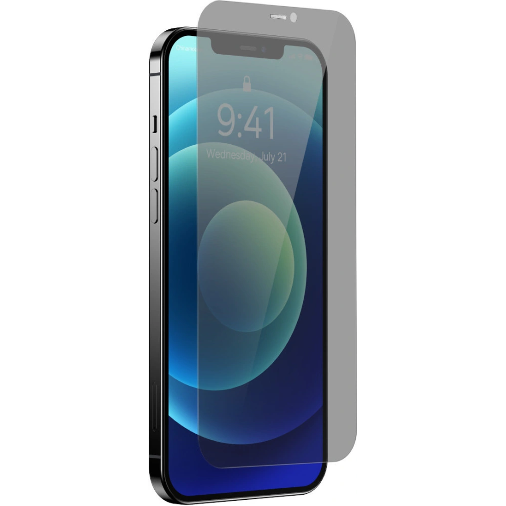 Hurtownia GSM - Szkło hartowane Baseus Privacy 0.3mm Glass Apple iPhone 12/12 Pro + ramka montażowa - BSU4373 - {ean13} - Hurt