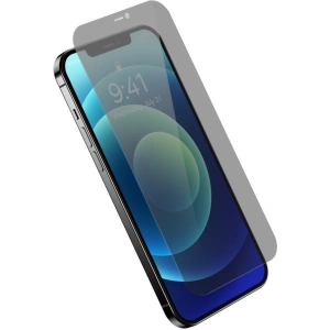 Szkło hartowane Baseus Privacy 0.3mm Glass Apple iPhone 12/12 Pro + ramka montażowa