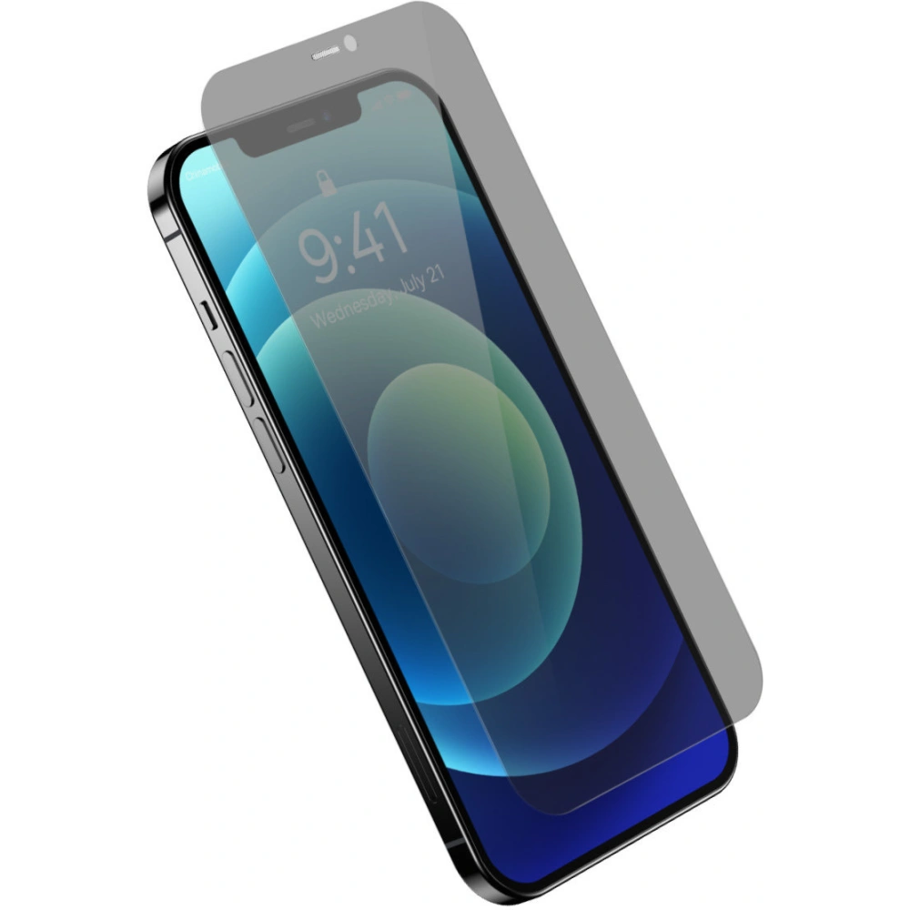 Hurtownia GSM - Szkło hartowane Baseus Privacy 0.3mm Glass Apple iPhone 12/12 Pro + ramka montażowa - BSU4373 - {ean13} - Hurt