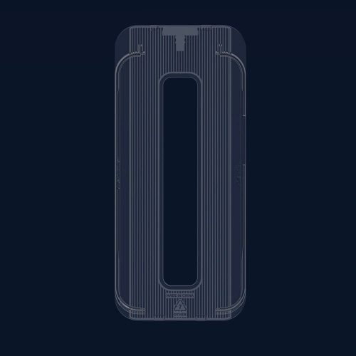 Szkło hartowane Baseus Privacy 0.3mm Glass Apple iPhone 12/12 Pro + ramka montażowa