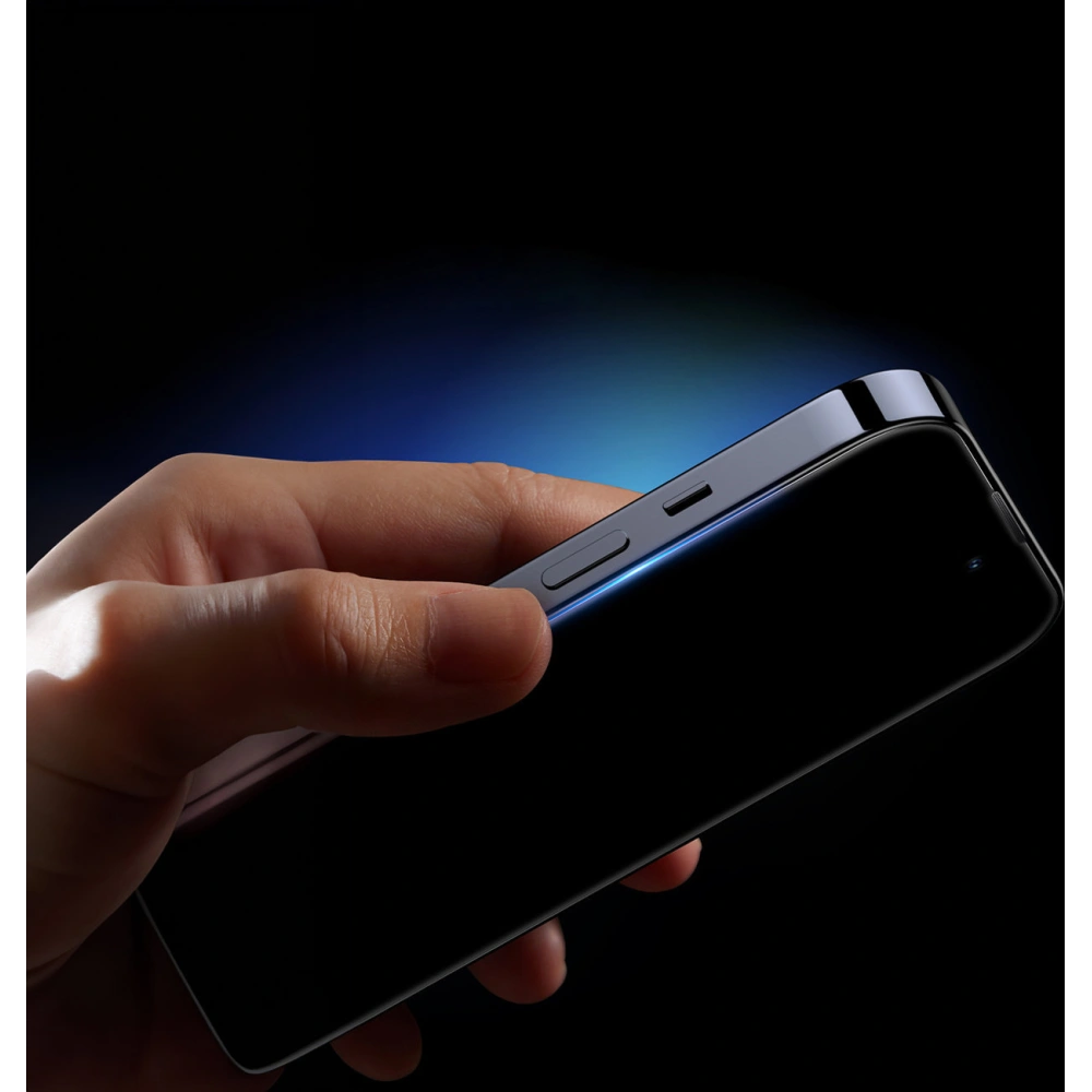 Hurtownia GSM - Szkło hartowane Baseus Privacy 0.3mm Glass Apple iPhone 12/12 Pro + ramka montażowa - BSU4373 - {ean13} - Hurt