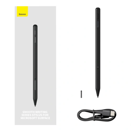 Aktywny rysik stylus Baseus Smooth Writing Series Microsoft Surface MPP 2.0 czarny