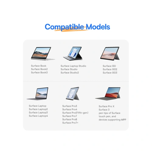 Aktywny rysik stylus Baseus Smooth Writing Series Microsoft Surface MPP 2.0 czarny