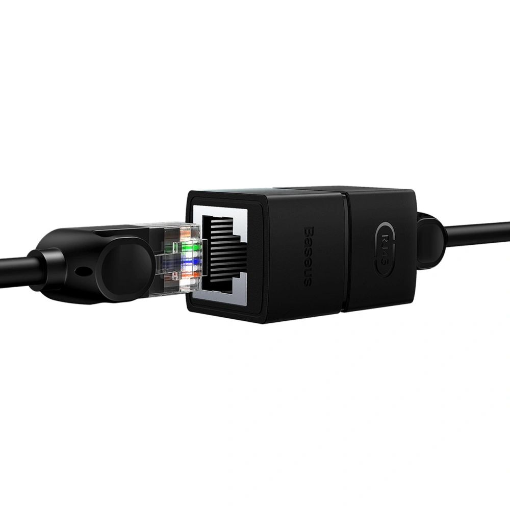 Wholesale Baseus AirJoy Series Ethernet RJ-45 Adapter black [2 PACK] - BSU4375 - {ean13} - Hurt