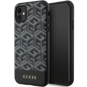 Hurtownia GSM - Etui Guess GUHMN61HGCFSEK Apple iPhone 11/XR negru/black hardcase GCube Stripes MagSafe - GUE2624 - {ean13} - Hurt