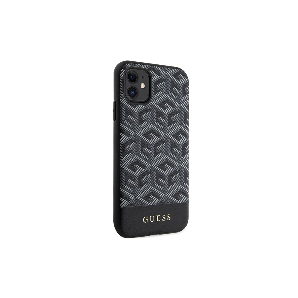 Hurtownia GSM - Etui Guess GUHMN61HGCFSEK Apple iPhone 11/XR negru/black hardcase GCube Stripes MagSafe - GUE2624 - {ean13} - Hurt