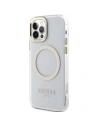 Hurtownia GSM - Etui Guess GUHMP12MHTRMD Apple iPhone 12/12 Pro gold/hardcase Metal Outline Magsafe - GUE2625 - {ean13} - Hurt