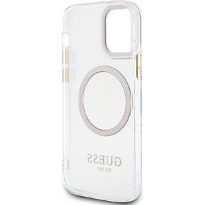 Hurtownia GSM - Etui Guess GUHMP12MHTRMD Apple iPhone 12/12 Pro zlatý/gold hardcase Metal Outline Magsafe - GUE2625 - {ean13} - Hurt