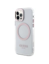 Hurtownia GSM - Etui Guess GUHMP12MHTRMP Apple iPhone 12/12 Pro rosa/pink harte Hülle Metallrand Magsafe - GUE2626 - {ean13} - Hurt