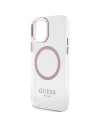 Hurtownia GSM - Etui Guess GUHMP12MHTRMP Apple iPhone 12/12 Pro rosa/pink harte Hülle Metallrand Magsafe - GUE2626 - {ean13} - Hurt