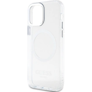 Hurtownia GSM - Etui Guess GUHMP12MHTRMS Apple iPhone 12/12 Pro stříbrný/silver hard case Metal Outline Magsafe - GUE2627 - {ean13} - Hurt