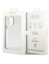 Hurtownia GSM - Etui Guess GUHMP12MHTRMS Apple iPhone 12/12 Pro ezüst/silver kemény tok Metal Outline Magsafe - GUE2627 - {ean13} - Hurt