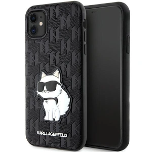 Hurtownia GSM - Etui Karl Lagerfeld KLHCN61SAKHPCK Apple iPhone 11/XR fekete Saffiano Monogram Choupette - KLD1592 - {ean13} - Hurt
