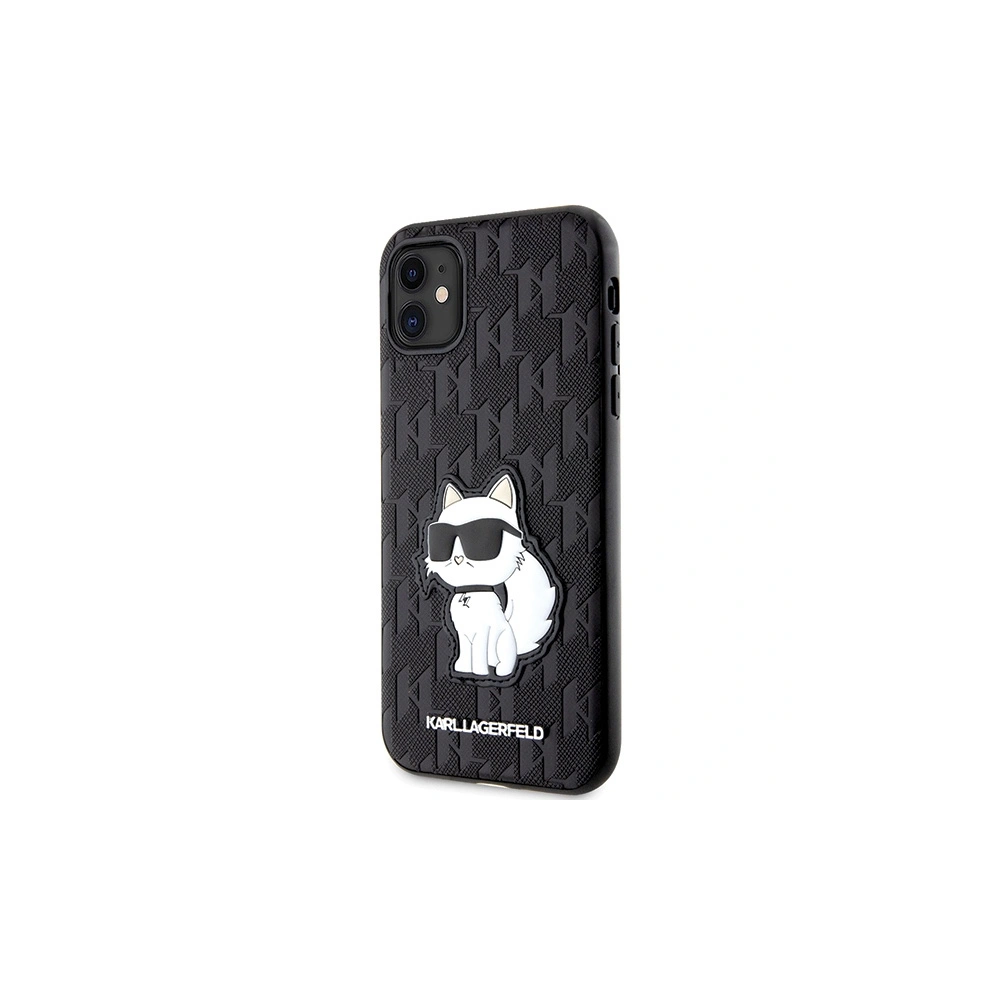 Hurtownia GSM - Etui Karl Lagerfeld KLHCN61SAKHPCK Apple iPhone 11/XR schwarz Saffiano Monogram Choupette - KLD1592 - {ean13} - Hurt