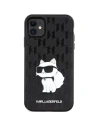 Hurtownia GSM - Etui Karl Lagerfeld KLHCN61SAKHPCK Apple iPhone 11/XR negru/black Saffiano Monogram Choupette - KLD1592 - {ean13} - Hurt
