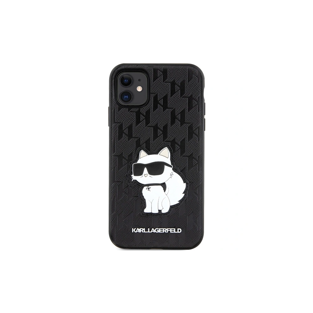 Hurtownia GSM - Etui Karl Lagerfeld KLHCN61SAKHPCK Apple iPhone 11/XR schwarz Saffiano Monogram Choupette - KLD1592 - {ean13} - Hurt
