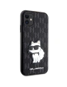 Hurtownia GSM - Etui Karl Lagerfeld KLHCN61SAKHPCK Apple iPhone 11/XR negru/black Saffiano Monogram Choupette - KLD1592 - {ean13} - Hurt