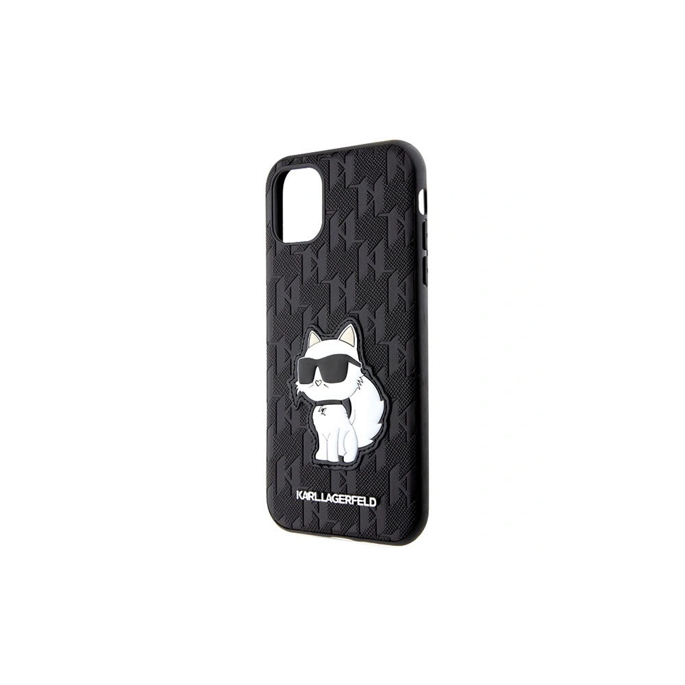 Hurtownia GSM - Etui Karl Lagerfeld KLHCN61SAKHPCK Apple iPhone 11/XR schwarz Saffiano Monogram Choupette - KLD1592 - {ean13} - Hurt