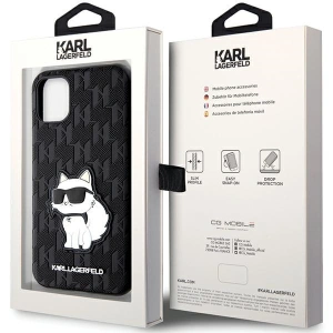 Wholesale Karl Lagerfeld KLHCN61SAKHPCK Apple iPhone 11/XR black Saffiano Monogram Choupette - KLD1592 - {ean13} - Hurt