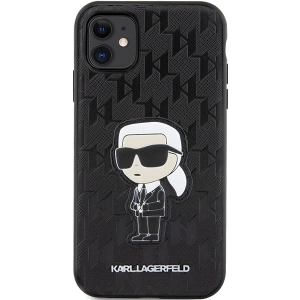 Hurtownia GSM - Etui Karl Lagerfeld KLHCN61SAKHPKK Apple iPhone 11/XR fekete/szürke Saffiano Monogram Ikonik - KLD1593 - {ean13} - Hurt