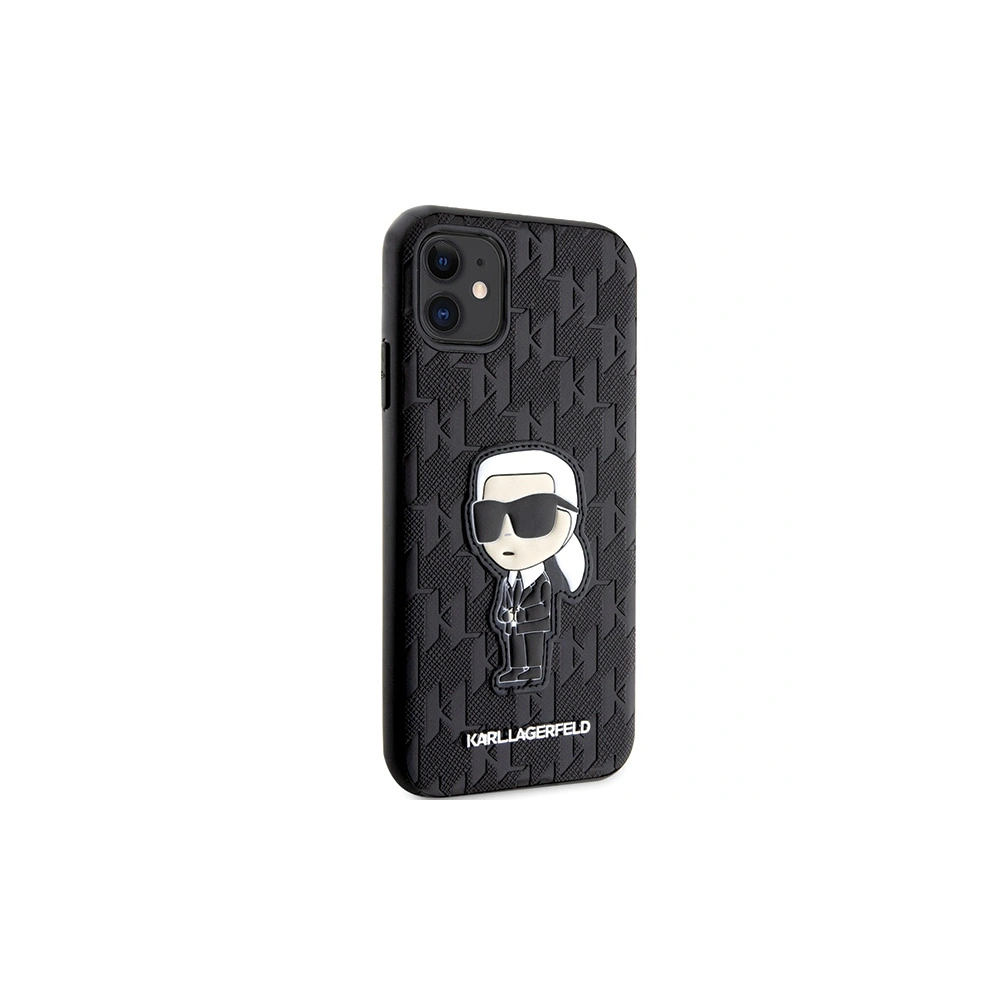 Wholesale Karl Lagerfeld KLHCN61SAKHPKK Apple iPhone 11/XR black Saffiano Monogram Ikonik - KLD1593 - {ean13} - Hurt