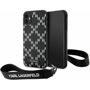 Hurtownia GSM - Etui Karl Lagerfeld KLHCN61SAKLMBSK Apple iPhone 11/XR negru/hardcase Monogram Losange Saffiano - KLD1594 - {ean13} - Hurt
