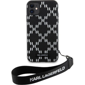 Wholesale Karl Lagerfeld KLHCN61SAKLMBSK Apple iPhone 11/XR black hardcase Monogram Losange Saffiano - KLD1594 - {ean13} - Hurt