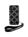 Wholesale Karl Lagerfeld KLHCN61SAKLMBSK Apple iPhone 11/XR black hardcase Monogram Losange Saffiano - KLD1594 - {ean13} - Hurt