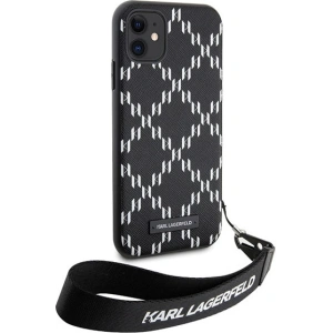 Wholesale Karl Lagerfeld KLHCN61SAKLMBSK Apple iPhone 11/XR black hardcase Monogram Losange Saffiano - KLD1594 - {ean13} - Hurt