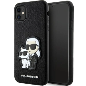Wholesale Karl Lagerfeld KLHCN61SANKCPK Apple iPhone 11/XR hardcase black Saffiano Karl & Choupette - KLD1595 - {ean13} - Hurt