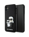 Etui Karl Lagerfeld KLHCN61SANKCPK Apple iPhone 11/XR Hardcase schwarz Saffiano Karl & Choupette