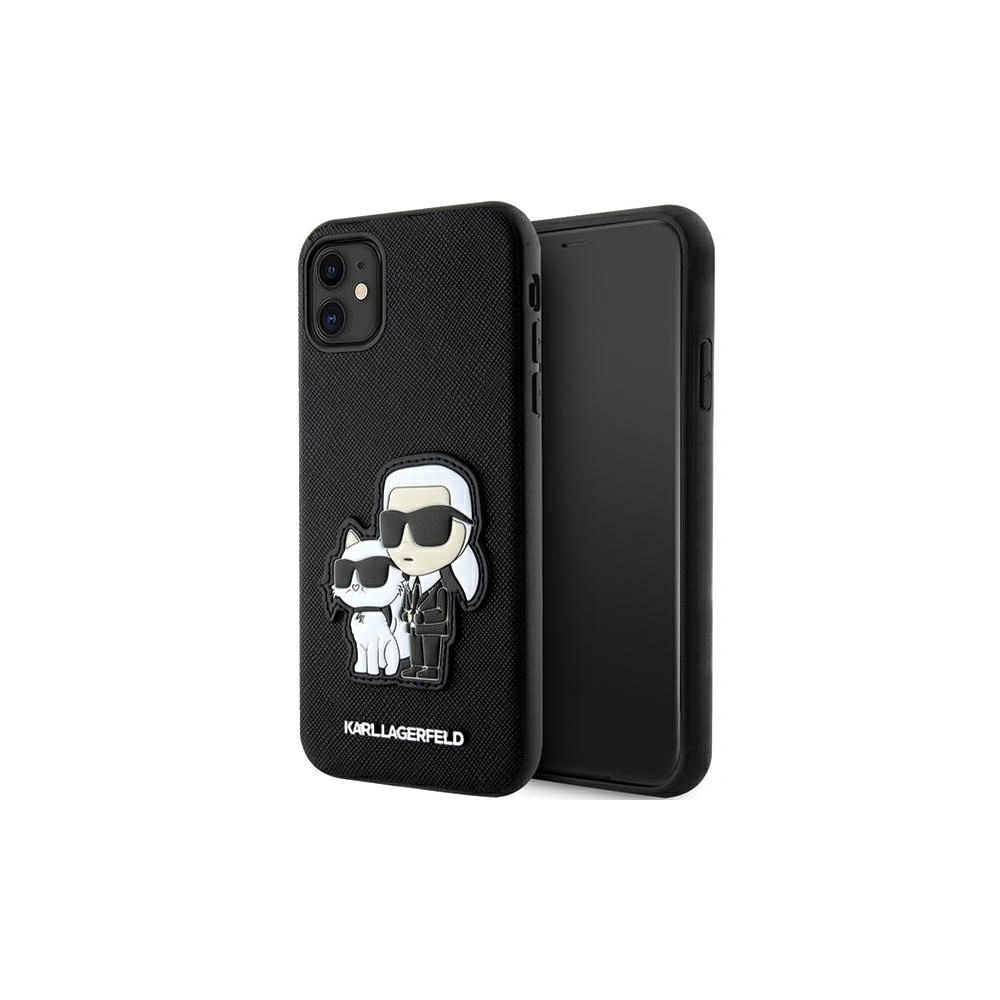Hurtownia GSM - Etui Karl Lagerfeld KLHCN61SANKCPK Apple iPhone 11/XR Hardcase schwarz Saffiano Karl & Choupette - KLD1595 - {ean13} - Hurt