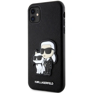 Wholesale Karl Lagerfeld KLHCN61SANKCPK Apple iPhone 11/XR hardcase black Saffiano Karl & Choupette - KLD1595 - {ean13} - Hurt