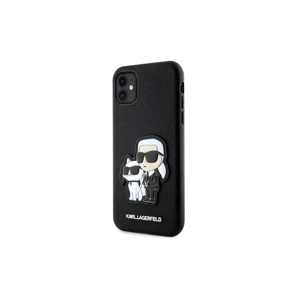 Hurtownia GSM - Etui Karl Lagerfeld KLHCN61SANKCPK Apple iPhone 11/XR Hardcase schwarz Saffiano Karl & Choupette - KLD1595 - {ean13} - Hurt