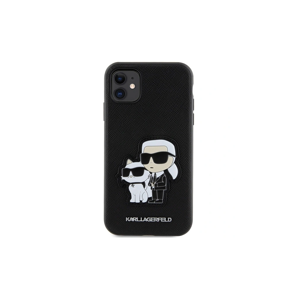 Hurtownia GSM - Etui Karl Lagerfeld KLHCN61SANKCPK Apple iPhone 11/XR Hardcase schwarz Saffiano Karl & Choupette - KLD1595 - {ean13} - Hurt