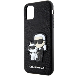 Wholesale Karl Lagerfeld KLHCN61SANKCPK Apple iPhone 11/XR hardcase black Saffiano Karl & Choupette - KLD1595 - {ean13} - Hurt