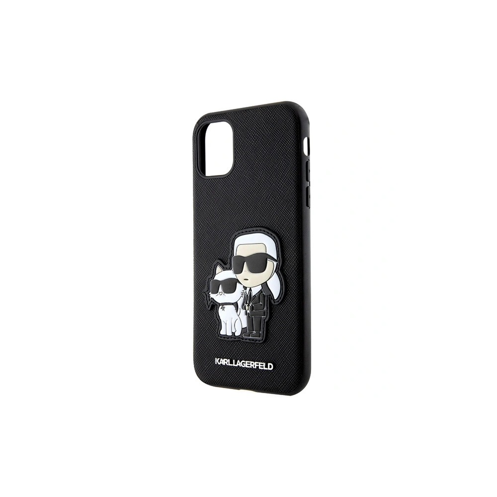 Hurtownia GSM - Etui Karl Lagerfeld KLHCN61SANKCPK Apple iPhone 11/XR Hardcase schwarz Saffiano Karl & Choupette - KLD1595 - {ean13} - Hurt