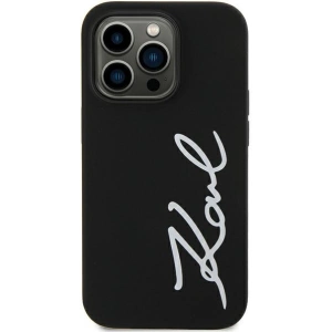 Hurtownia GSM - Etui Karl Lagerfeld KLHCN61SKSVGK Apple iPhone 11/XR negru/black hardcase Silicone Signature - KLD1596 - {ean13} - Hurt