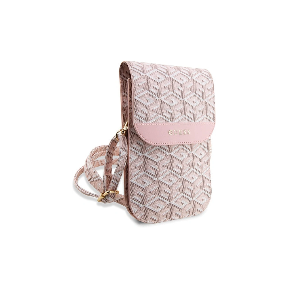 Hurtownia GSM - Torebka Guess GUWBHGCFSEP růžová/pink GCube Stripe - GUE2631 - {ean13} - Hurt