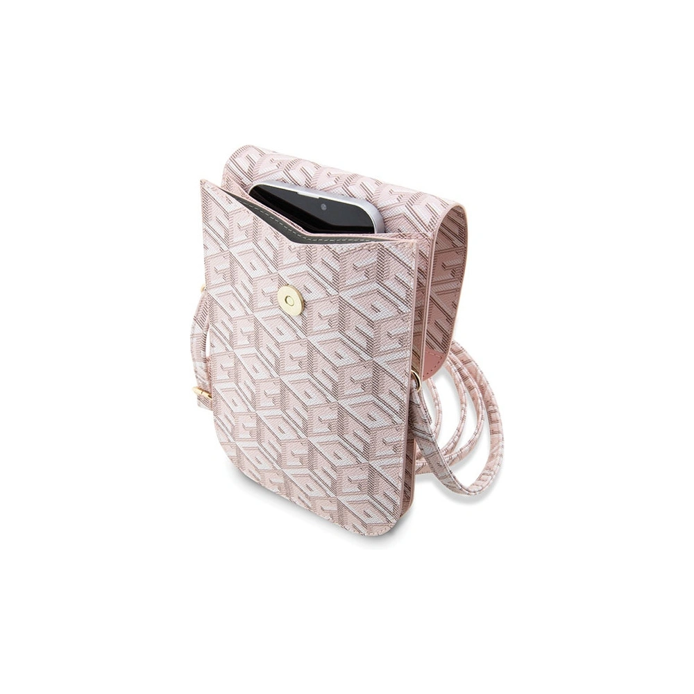 Hurtownia GSM - Torebka Guess GUWBHGCFSEP růžová/pink GCube Stripe - GUE2631 - {ean13} - Hurt