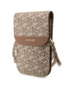 Torebka Guess GUWBHGCFSEW hnědá/brown GCube Stripe