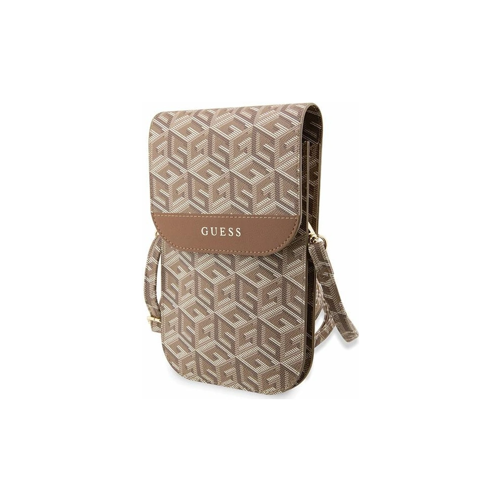 Hurtownia GSM - Tasche Guess GUWBHGCFSEW braun/brown GCube Stripe - GUE2632 - {ean13} - Hurt