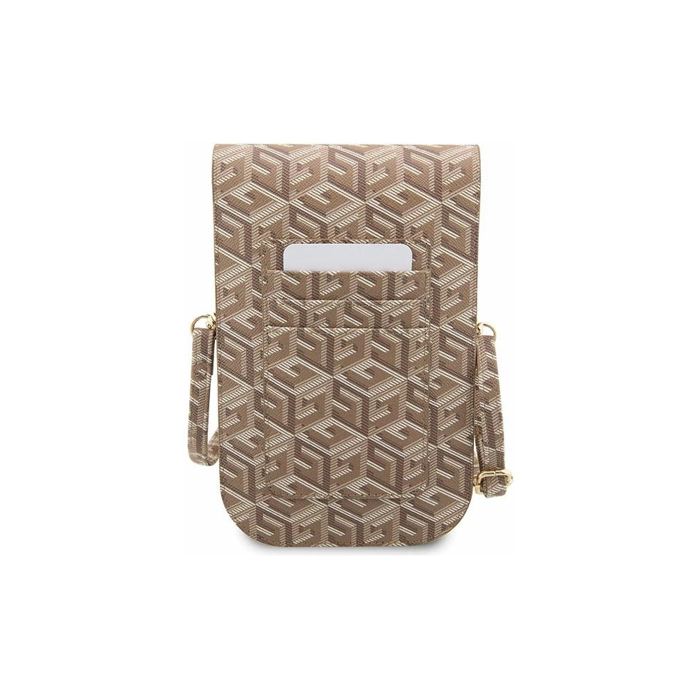 Hurtownia GSM - Torebka Guess GUWBHGCFSEW hnědá/brown GCube Stripe - GUE2632 - {ean13} - Hurt