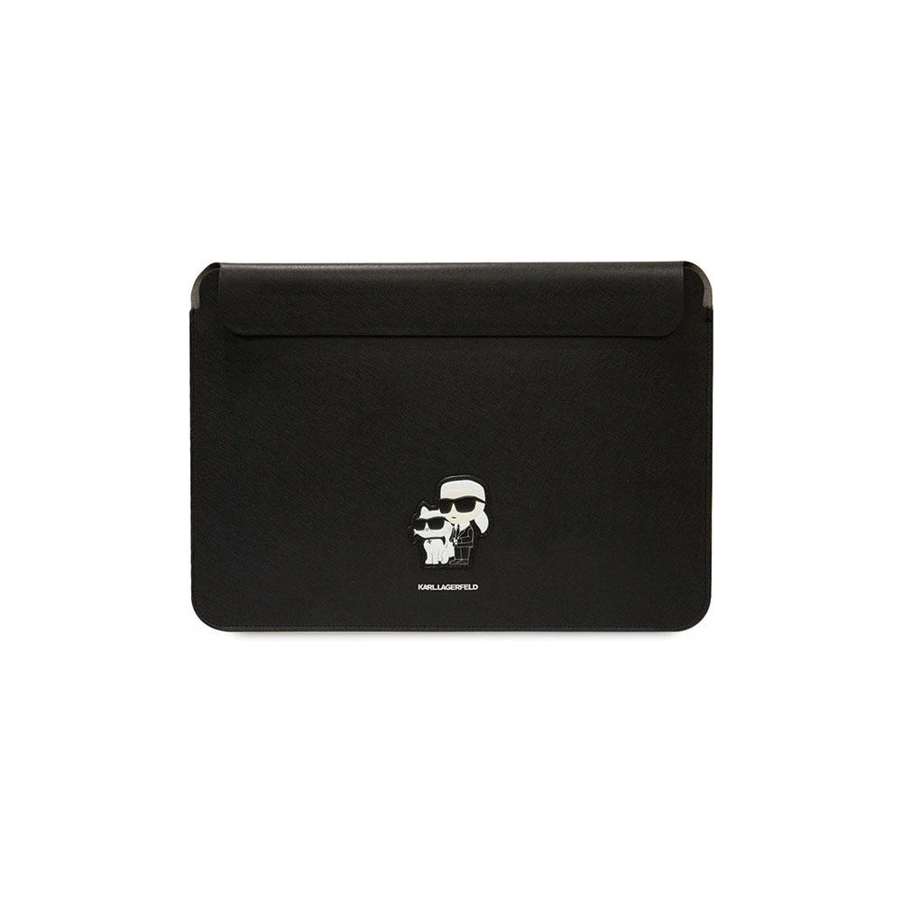 Hurtownia GSM - Etui Karl Lagerfeld Sleeve KLCS14SAKCPMK 14 palců černý/black Saffiano Karl&Choupette - KLD1599 - {ean13} - Hurt