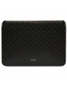 Etui Karl Lagerfeld Sleeve KLCS14SAKLHPK 14 inch negru/black Saffiano Plaque