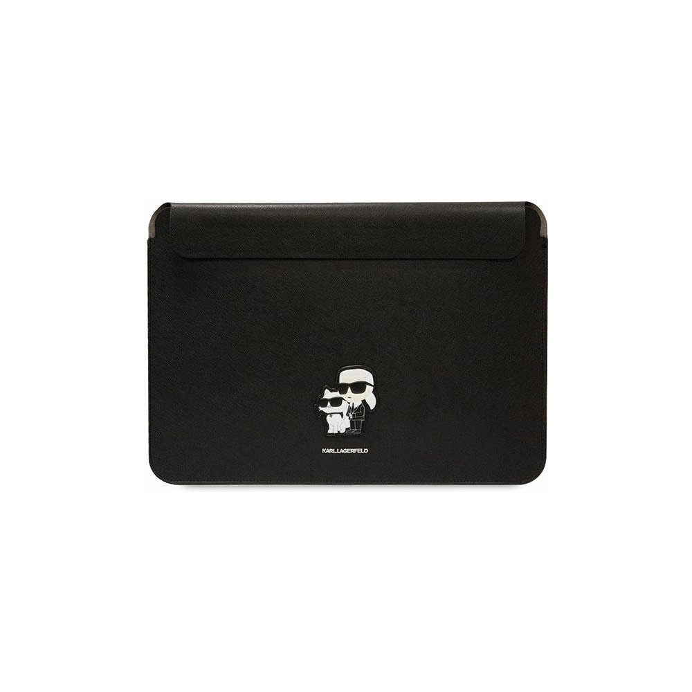 Hurtownia GSM - Etui Karl Lagerfeld Sleeve KLCS16SAKCPMK 16 palců černý/black Saffiano Karl&Choupette - KLD1601 - {ean13} - Hurt
